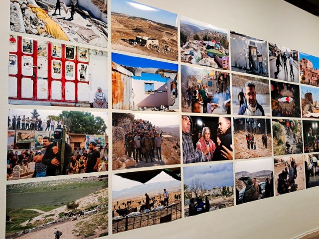 Kuvassa kuvia Palestiinasta.